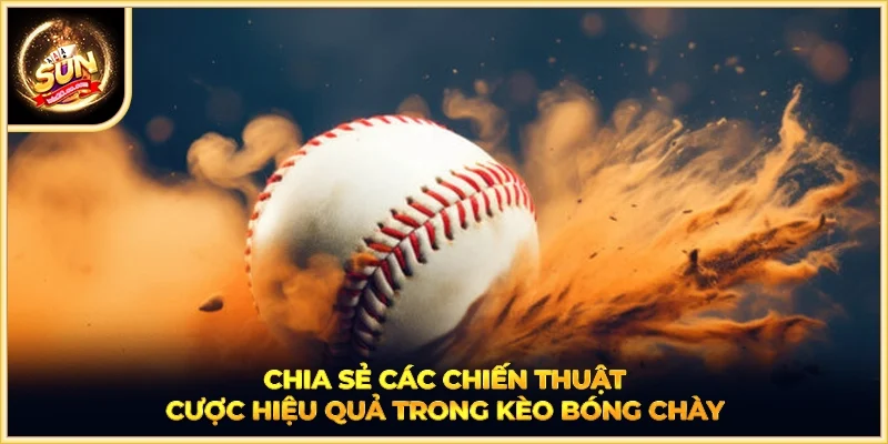 Chia sẻ các chiến thuật cược hiệu quả trong kèo bóng chày
