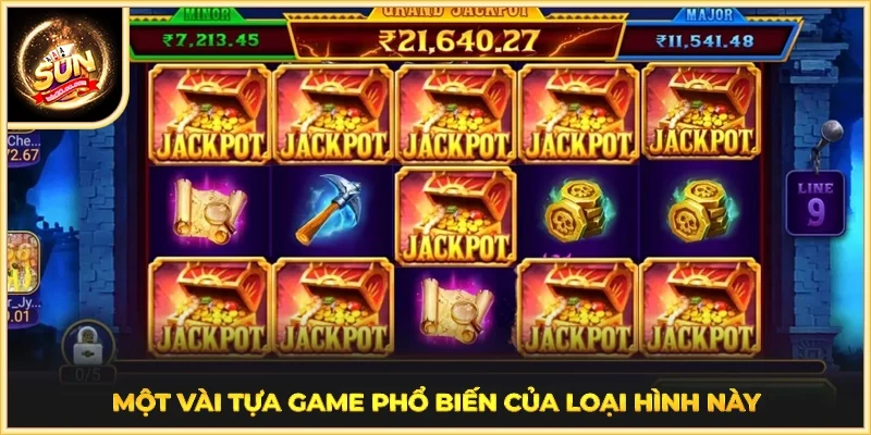 Một vài tựa game phổ biến của loại hình này