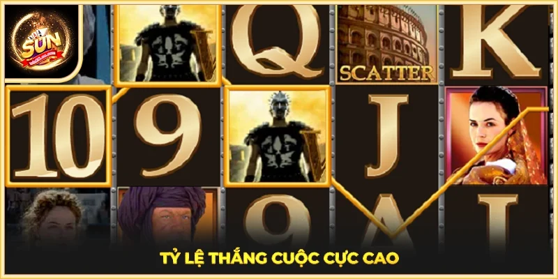 Tỷ lệ thắng cuộc cực cao
